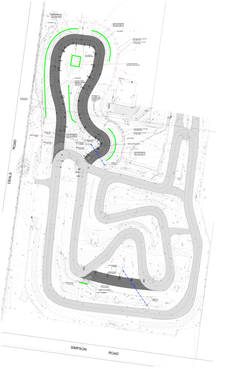 Track Extension & Resurface – Oakleigh Go Kart Racing Club